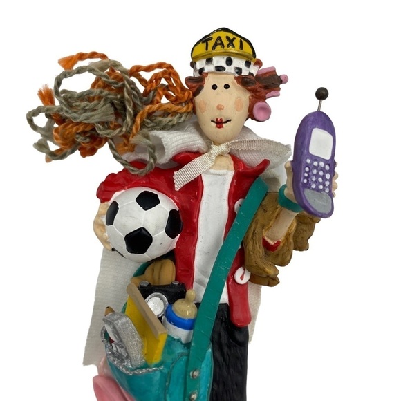 HALLMARK Queen of Muli-tasking Christmas Ornament 2004 Super Hero Mom - Picture 4 of 7